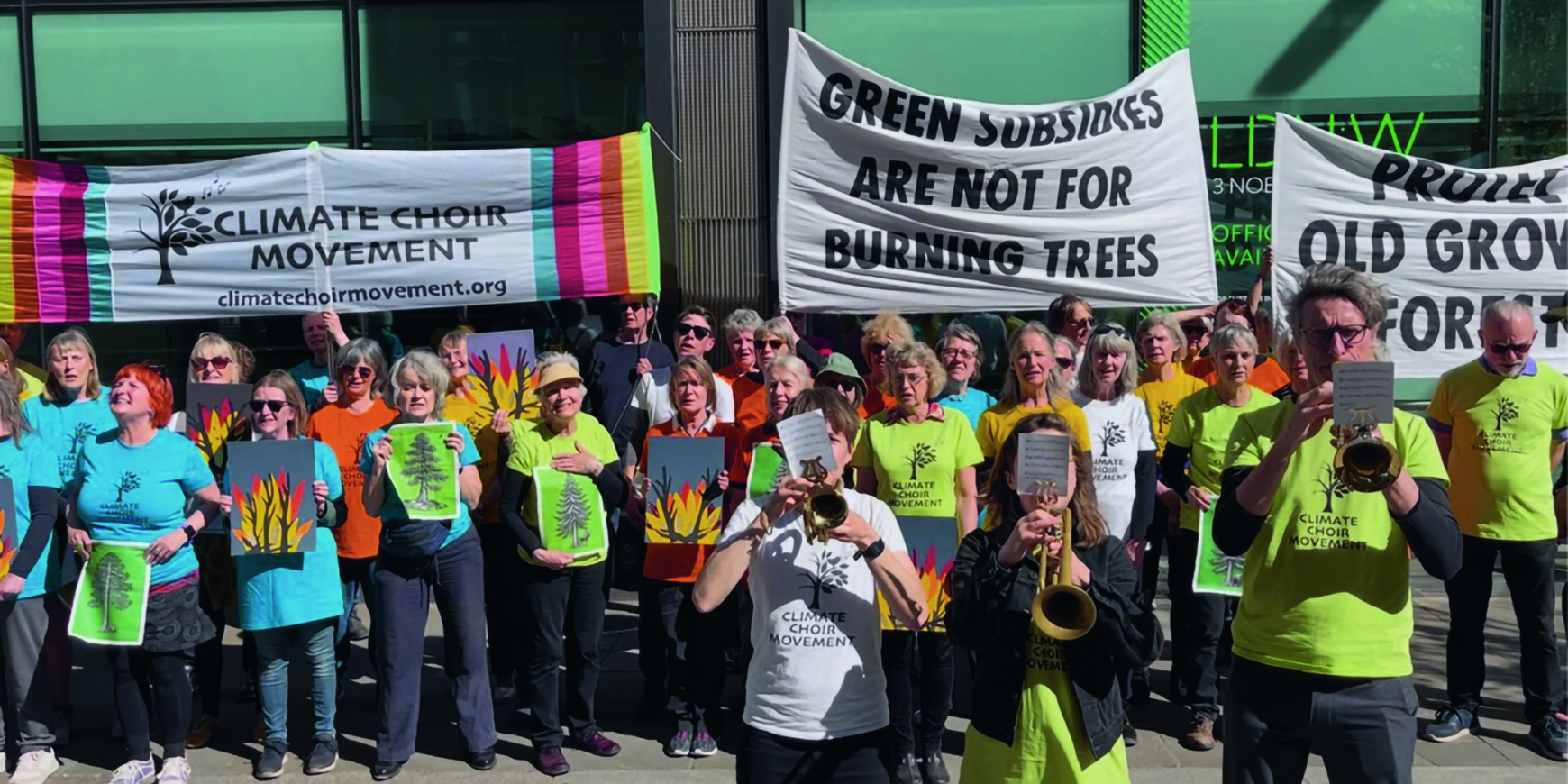 Climate Choir calls for end to subsidies