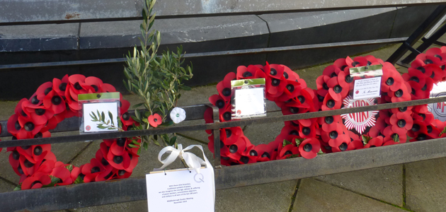 Remembrance Sunday marked with olive branches