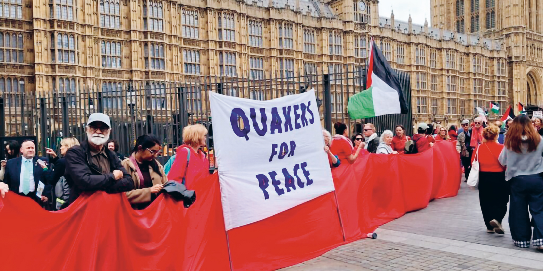 Under protest: Jim Newmark offers an insider’s perspective  on Quaker activism