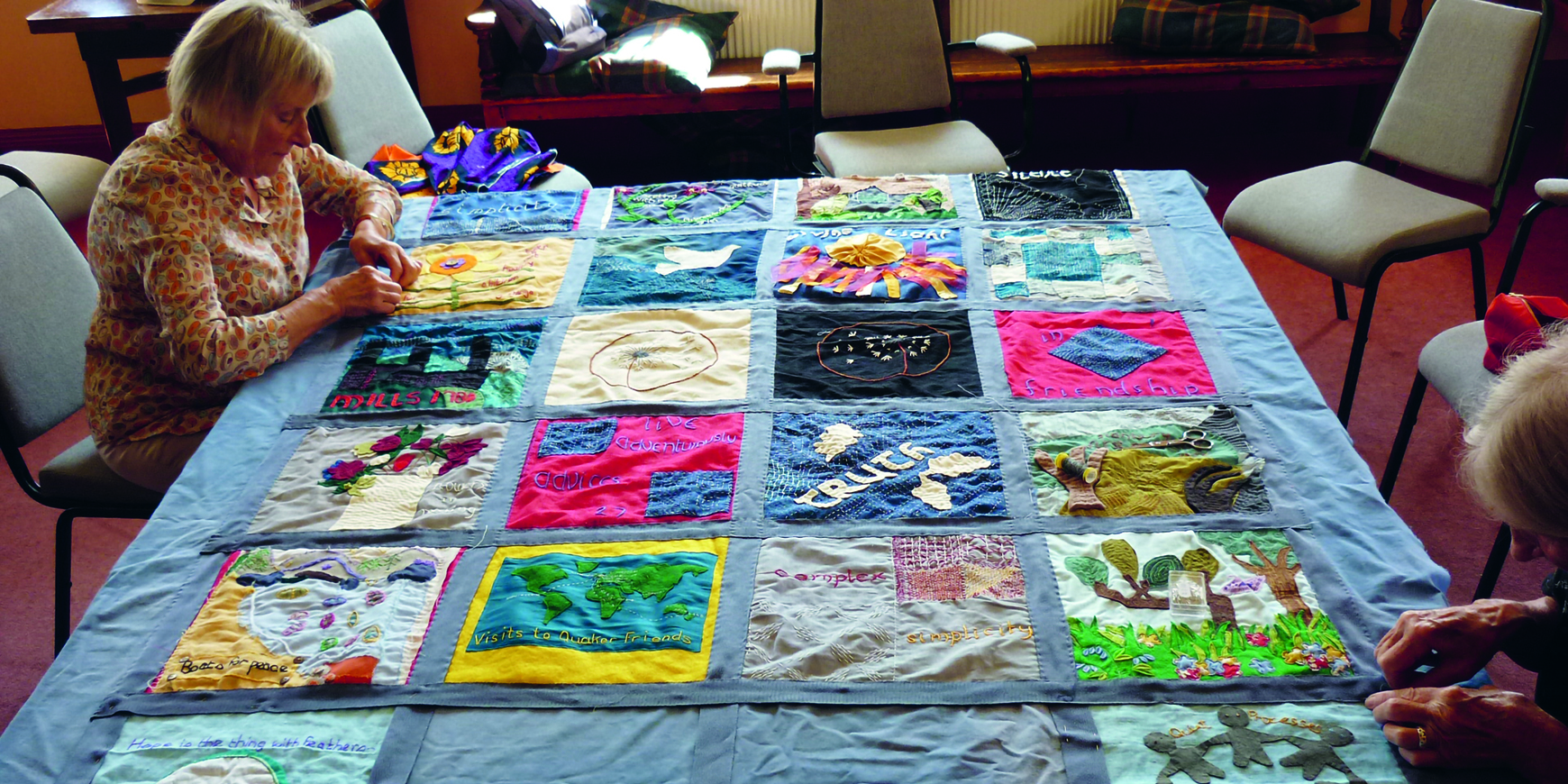 In stitches: Anne Scarborough on the Keighley Quilt