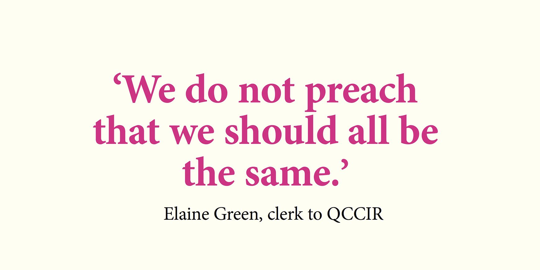 Meeting for Sufferings: December Meeting - part two