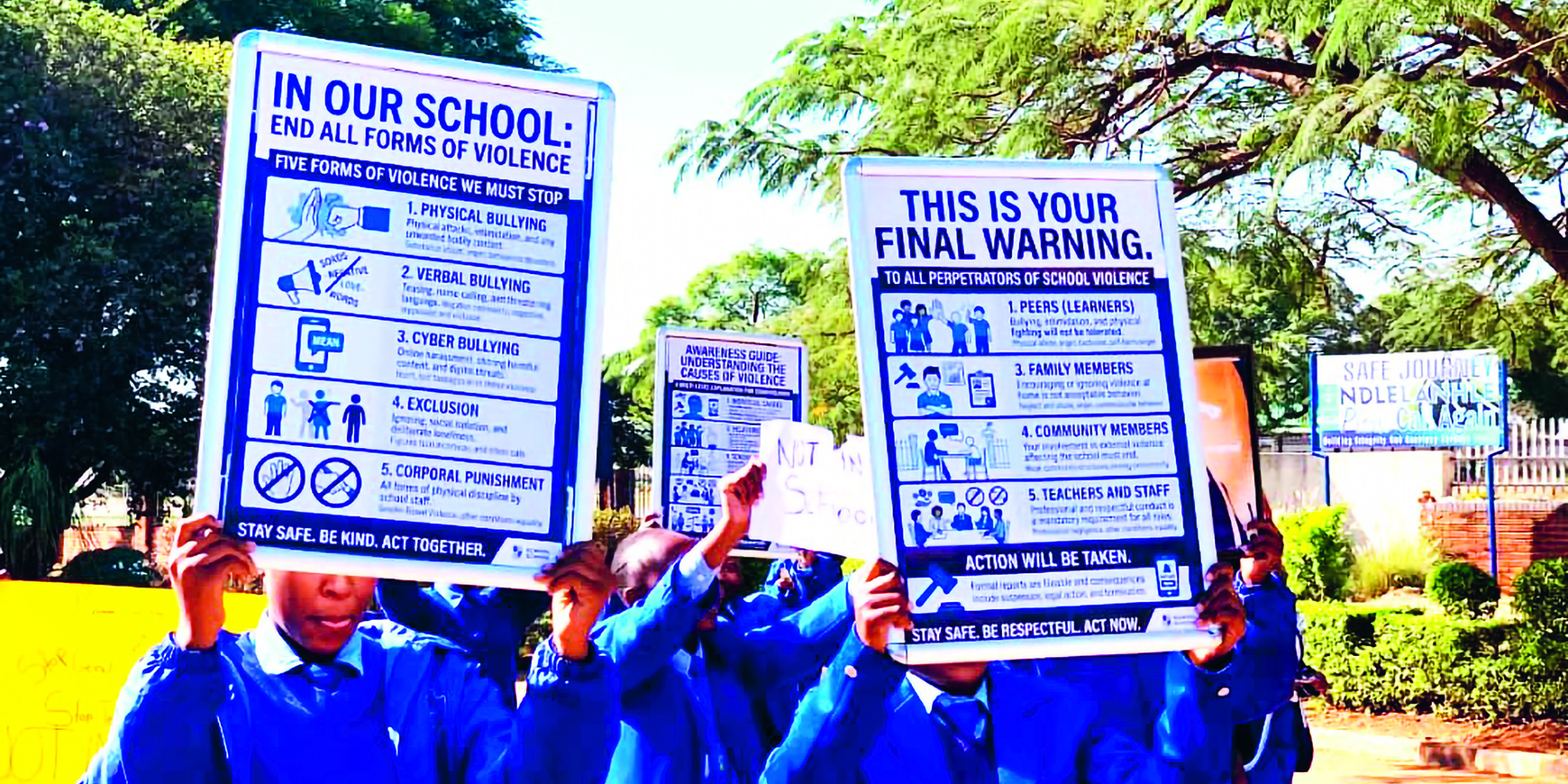 On the march for peace: Don Rowe reports from Zimbabwe