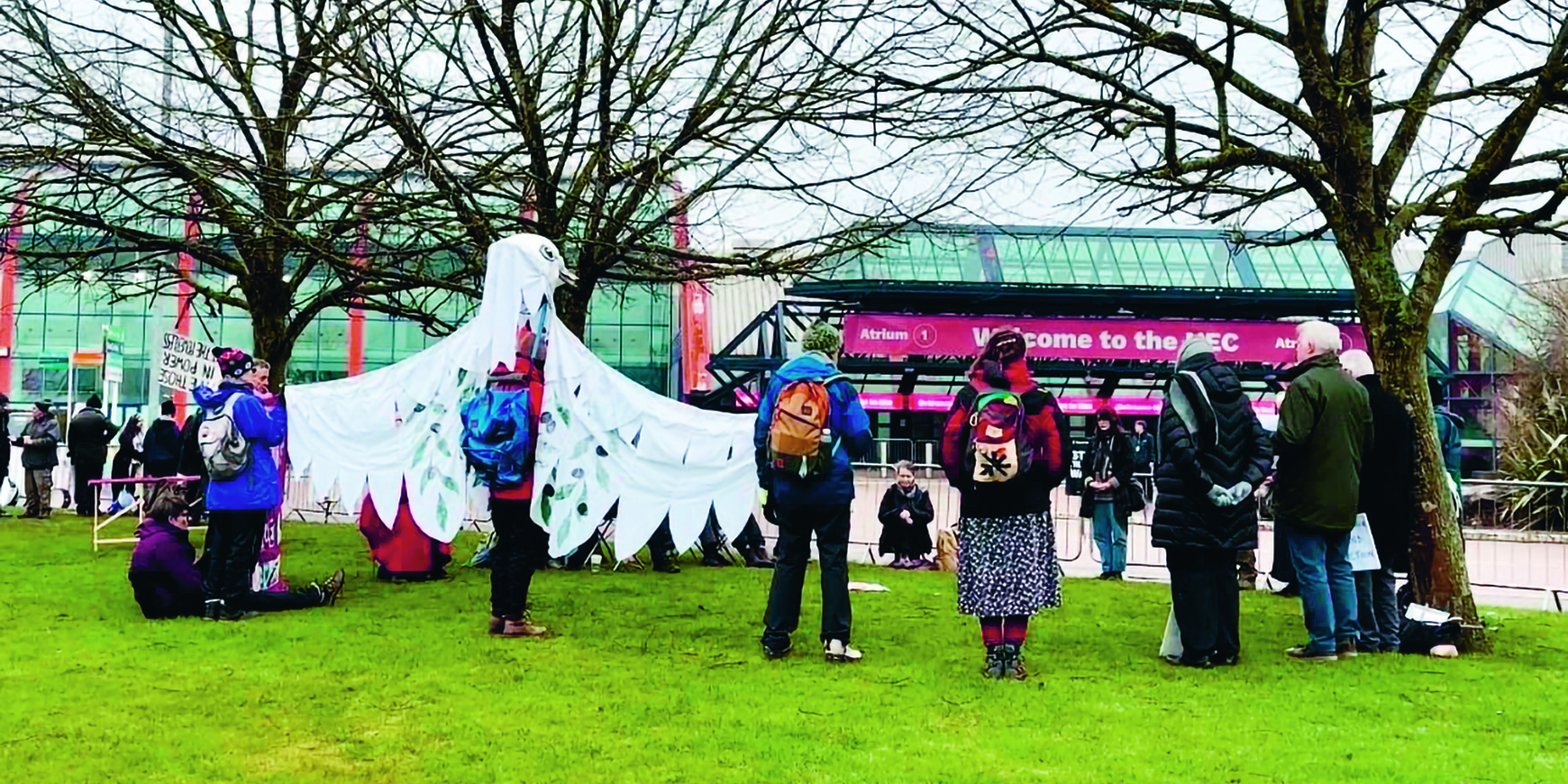 Friends protest against Birmingham arms fair