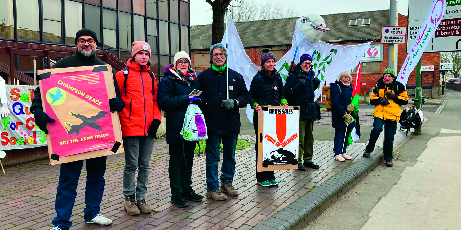 Quakers on trial for Telford action