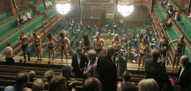 Quaker bares all in House of Commons