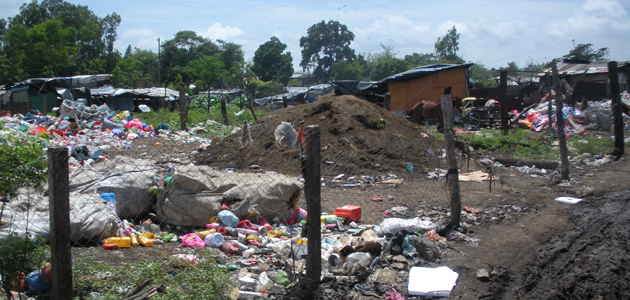 Working on the dump
