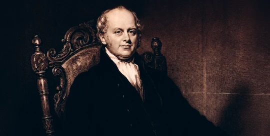 Portrait of Isaac Crewdson, by Frederick Christian Lewis Sr (1843)