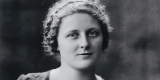 Magda Kelber, shortly before emigration to the UK
