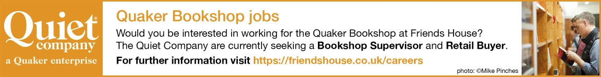 Quaker bookshop job ads