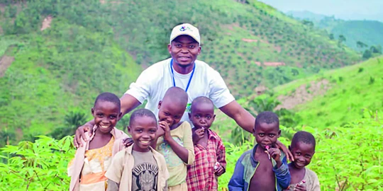 Socrate Imani Matabaro of Voices of Hope.