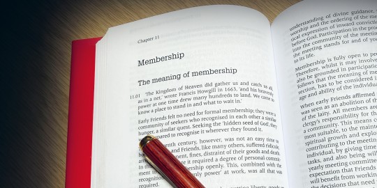 Quaker faith & practice: Membership